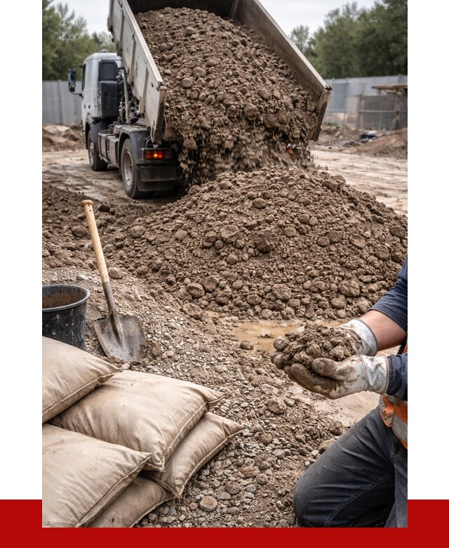 Купить глина для засыпки в Салехарде от 1284 р. за куб | ПРОНЕРУДСлх