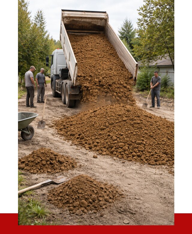 Купить суглинок с доставкой в Салехарде от 2676 р. за куб | ПРОНЕРУДСлх