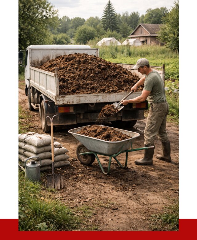 Купить коровий навоз с доставкой в Салехарде от 1927 р. | ПРОНЕРУДСлх