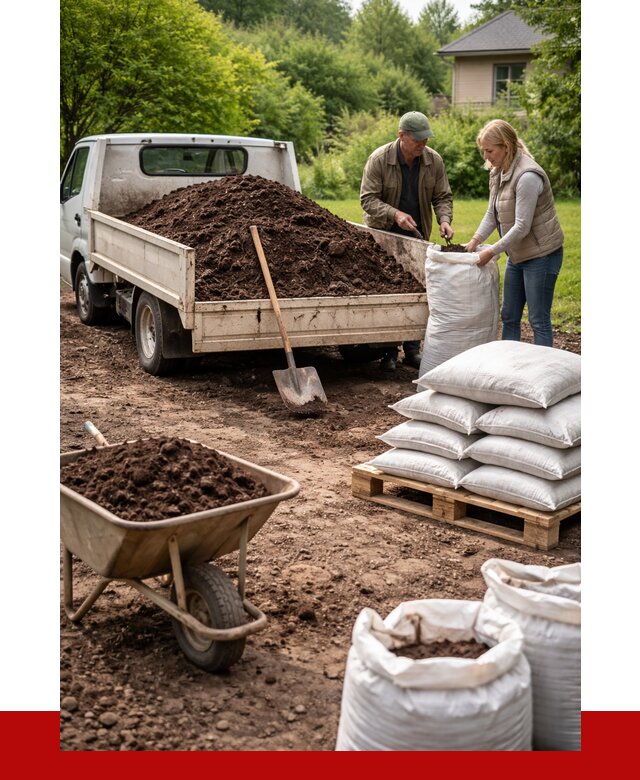 Перегной в мешках с доставкой в Салехарде от 2355 р. | ПРОНЕРУДСлх