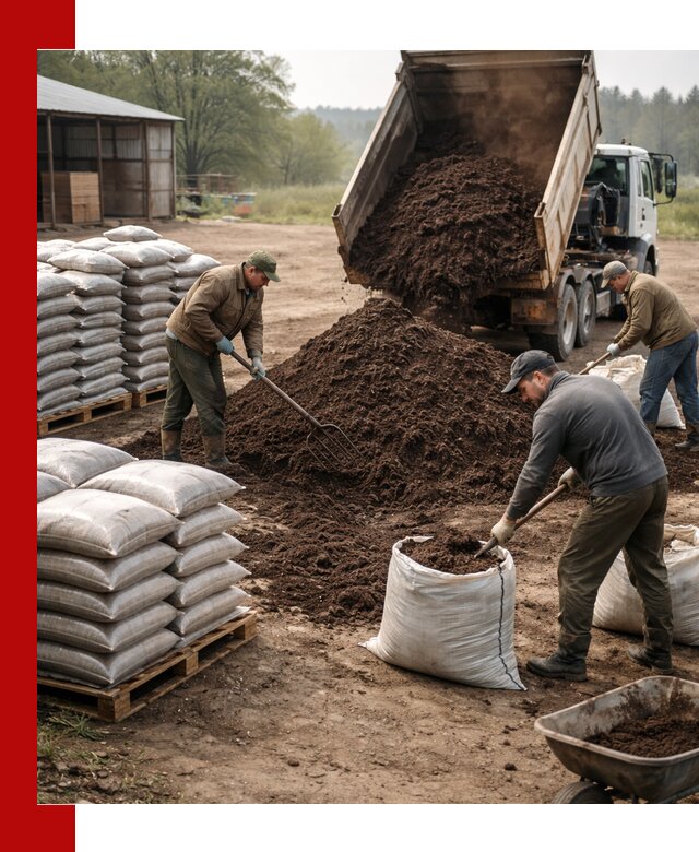 Доставка компоста оптом и в розницу в Салехарде