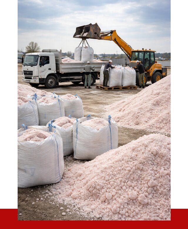 Калийная соль оптом с доставкой в Салехарде от 6636 р. | ПРОНЕРУДСлх