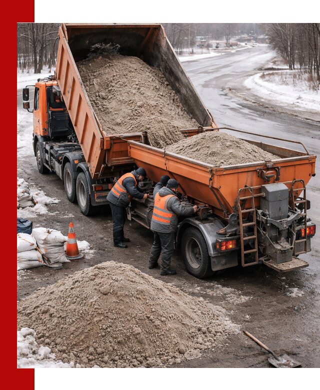 Поставка и вывоз пескосоля в Салехарде оптом и в розницу