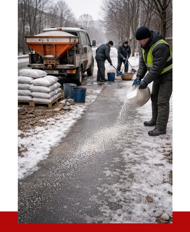 Реагент против гололеда в Салехарде с доставкой от 4817 р. | ПРОНЕРУДСлх