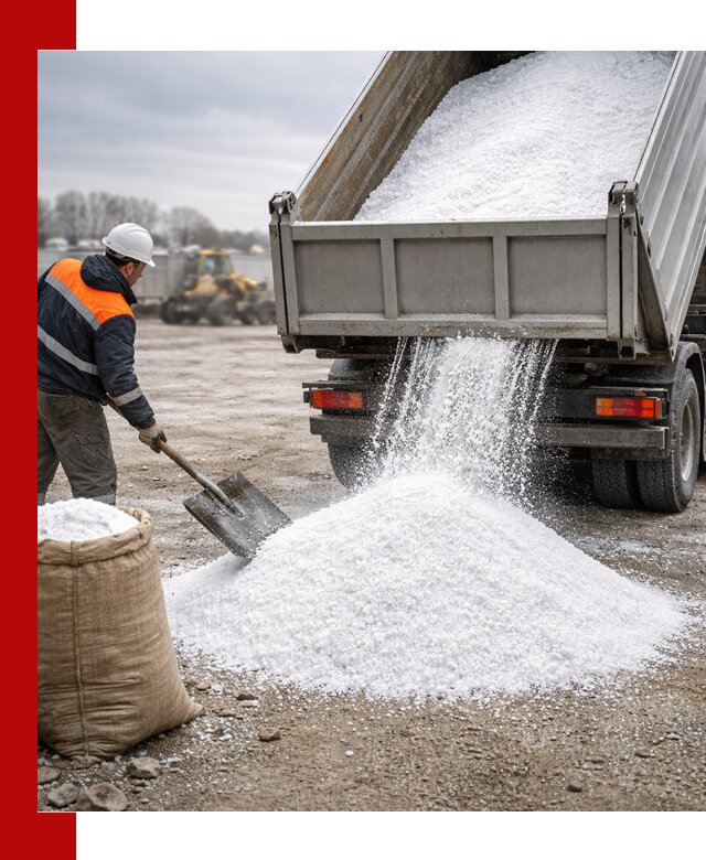 Поставка хлористого натрия оптом и в розницу в Салехарде