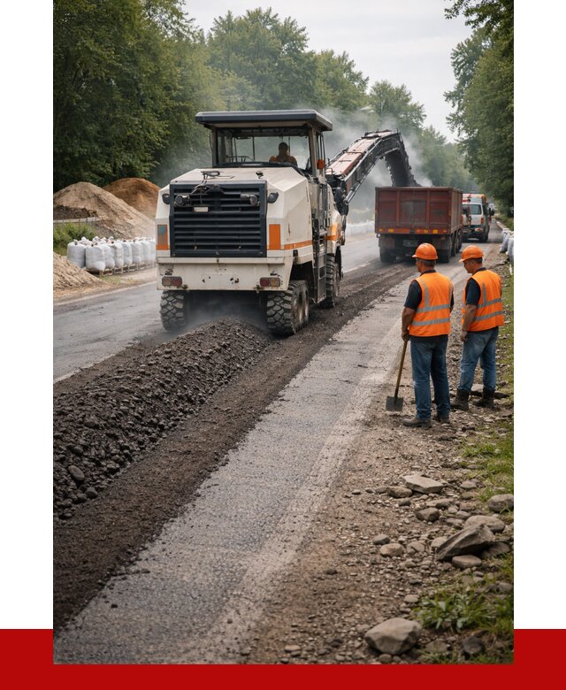 Фрезерованный асфальт в Салехарде от 2355 р./куб. | ПРОНЕРУДСлх