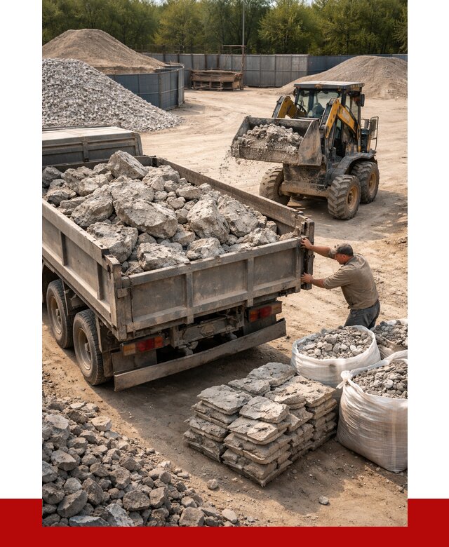 Купить бой бетона с доставкой в Салехарде от 5138 р. | ПРОНЕРУДСлх