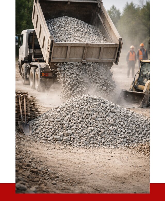 Купить дробленый бетон в Салехарде от 1820 р./куб | ПРОНЕРУДСлх