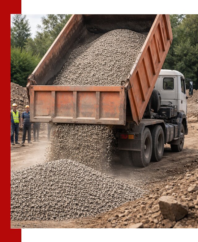 Доставка сыпучих материалов самосвалом в Салехарде быстро и надежно