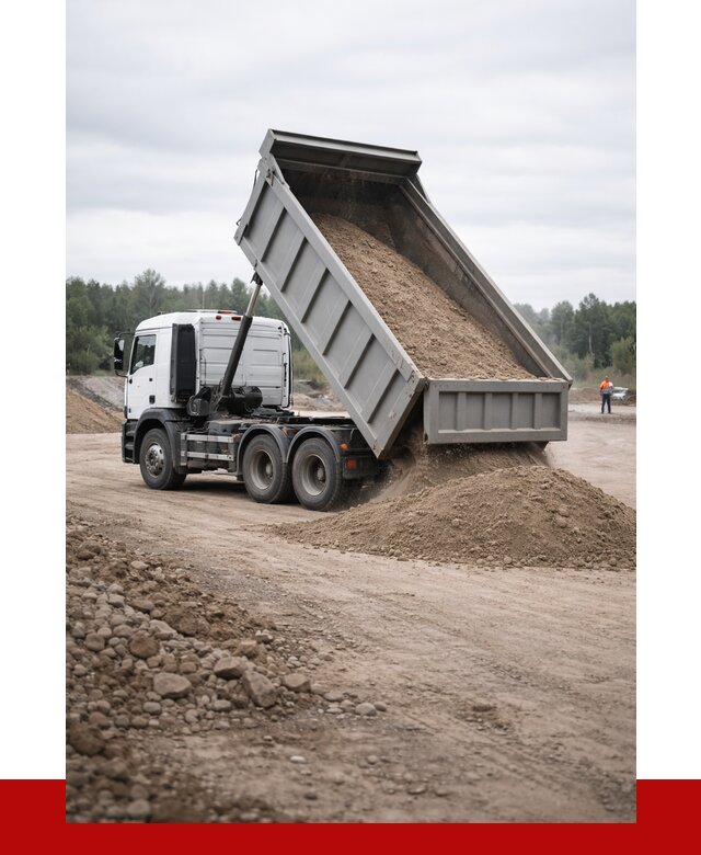 Доставка самосвалом 15 кубов в Салехарде от 6958 руб. | ПРОНЕРУДСлх