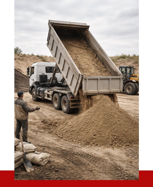 Доставка самосвалом 20 кубов в Салехарде от 8028 р. | ПРОНЕРУДСлх