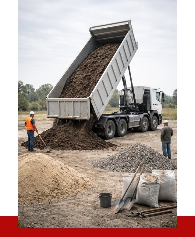 Доставка самосвалом 30 кубов в Салехарде от 9098 р. | ПРОНЕРУДСлх