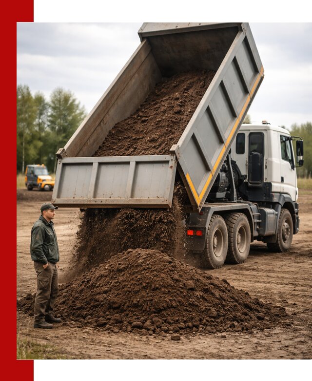 Аренда самосвала с водителем в Салехарде для сыпучих грузов и навоза