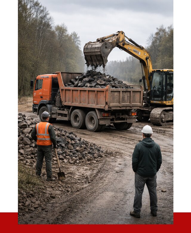 Вывоз асфальта в Салехарде от 4817 р. самосвалом ПРОНЕРУДСлх