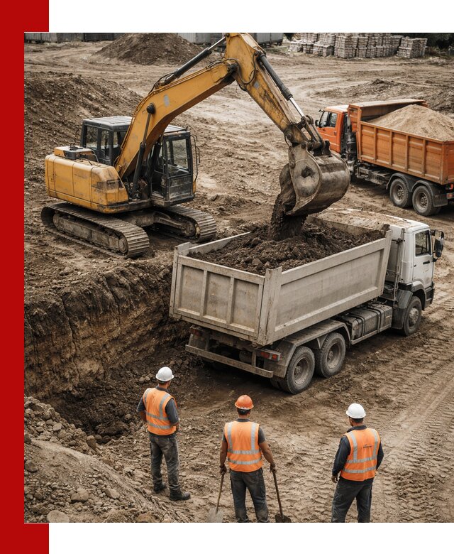 Разработка грунта для строительства и благоустройства в Салехарде