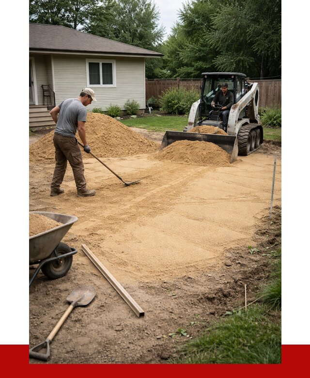 Отсыпка участка песком в Салехарде, от 2676 р., ПРОНЕРУДСлх