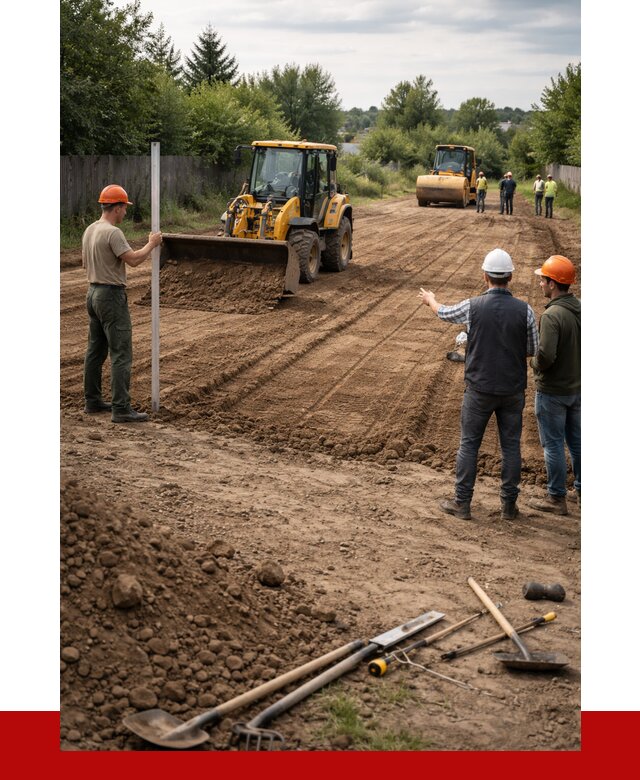 Планировка участка грунтом в Салехарде от 4817 р ПРОНЕРУДСлх