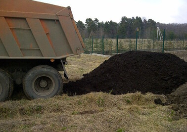 Доставка чернозема